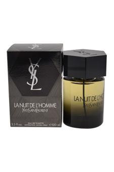 YSL LA NUIT M-2954 Ysl L'Homme by Ysl L'Homme 3.3 OZ EAU DE TOILETTE SPRAY MEN BOX