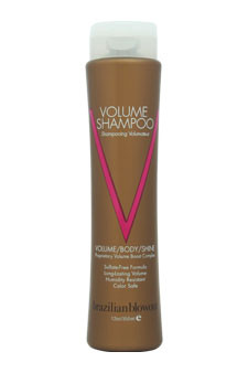 Volume Shampoo Brazilian Blowout 12 oz Shampoo Unisex Volume Shampoo is a sulfate-free formula that gen