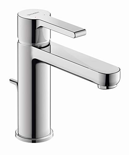 Duravit B.2 Single handle lavatory faucet M, with pop-up and drain assembly