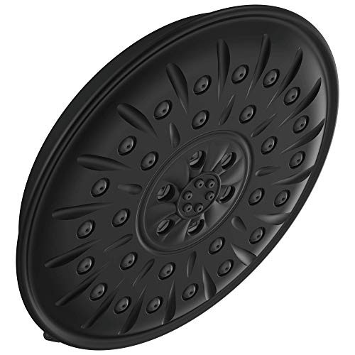 Delta Universal Showering Components UltraSoak 4-Setting Shower Head - Matte Black 52487BL