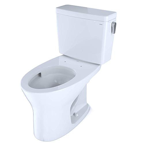 Toto Drake Close Coupled Toilet, 1.28 & 0.8 GPF CST746CEMFRG01