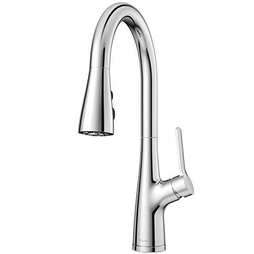 Pfister Neera Pull-Down Kitchen Faucet in Polished Chrome LG529NEC