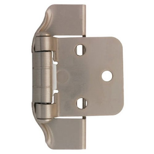 Liberty Hardware H01915CSNO Liberty H01915C-SN-O 1/2-Inch Semi-Wrap Overlay Hinge