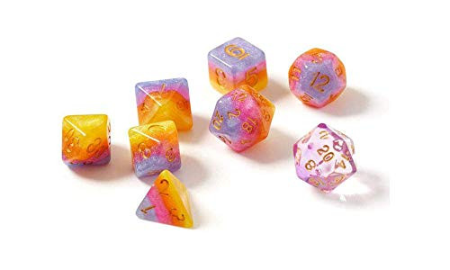 Sirius Dice SDZ000302 7-set Tahitian Sunset GD