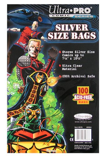 Ultra Pro ULP81976 Bags: Comic: Silver Age (100)