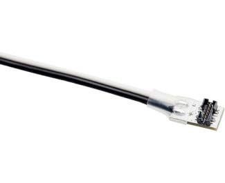 Kichler 8T Rigid Tape to Wire Supply Lead Connector 8T1TWRSWH