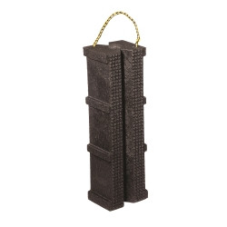 AME AMN15230 Super Stacker Cribbing Block 6"x7"x24" Black