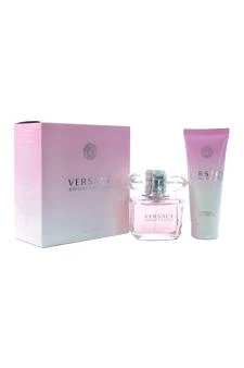 BRIGHT CRYSTAL W-GS-2978 VERSACE by VERSACE 2PC Gift Set - 3.0 OZ EAU DE TOILETTE SPRAY, 3.4 OZ BODY LOTION WOMEN GIFT SET