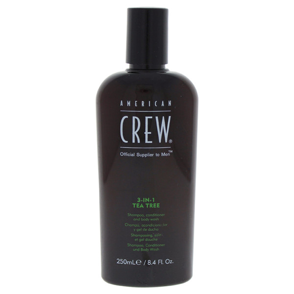 American Crew M-HC-1464 3-In-1 Tea Tree Shampoo & Conditioner & Body Wash