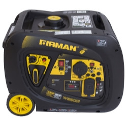 Firman FRGW03083 3300/3000 Watt Remote Start Gas Portable Generator cETL and CARB Certified, Black