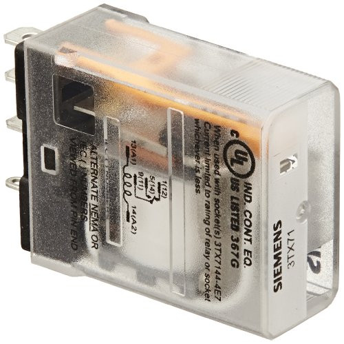 SIEMENS 3TX7110-5BC13C Industrial Controls Relay SPDT 20a 24vac