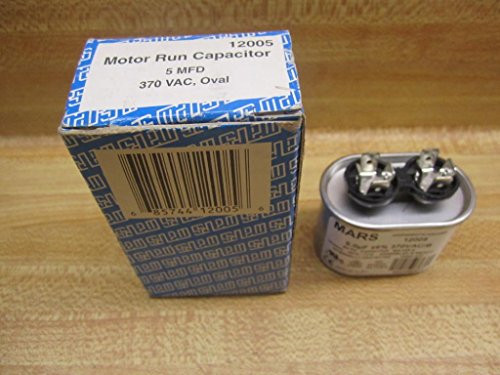 MARS 12005 5MFD 370V Oval Run Capacitor
