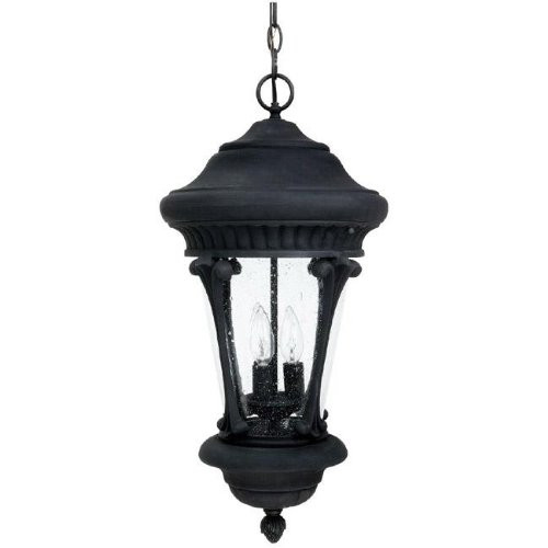 KICHLER 9736BK , Barrie 1-Light Outdoor Wall Light, Black