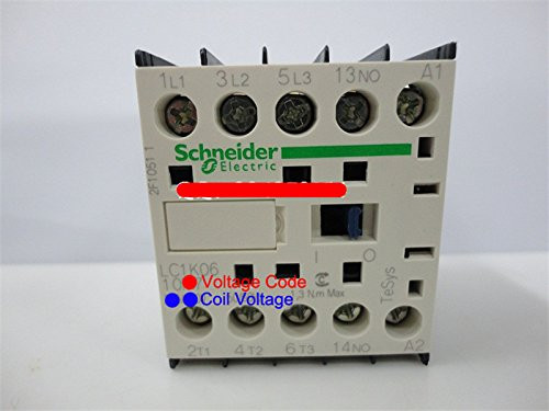 Schneider Electric LC1K0610B7 24V 6A 3P Mini Contactor