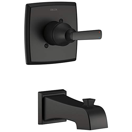 Delta Ashlyn Monitor 14 Series Tub Trim Only - Matte Black T14164BL