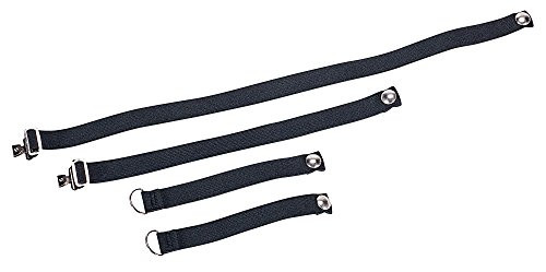 MSA 454-86537 HEADBAND SET OF4 BLACK E