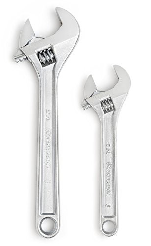 CRESCENT 181-AC2812VS ADJUSTABLE WRENCH SET 8& 12 CHROME
