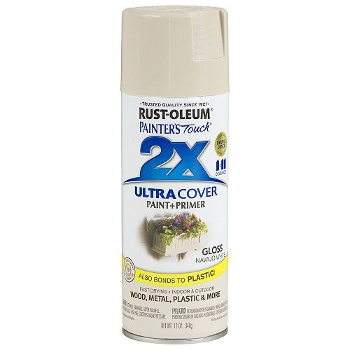RUST-OLEUM 647-249099 PAINTERS TOUCH ULT CVR2X ENL NAVAJO WH GLO