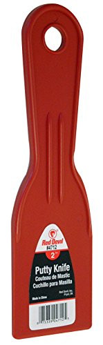 RED DEVIL 630-4712 2 PLASTIC PUTTY KNIFELABELED
