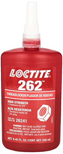 LOCTITE 442-135375 250-ML THREADLOCKER 262PERMANENT