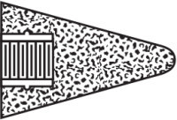 NORTON 547-61463615722 2/1/2X3X5/8-11 GEMINI 57A24-R TYPE 17R CO