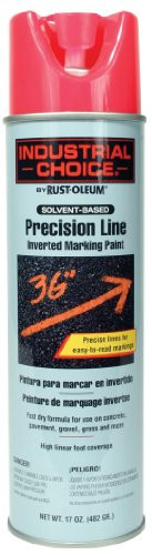 RUST-OLEUM 647-1661838 FLOR PINK MARKING TAPESPRAY PAINT 17 FL OZ