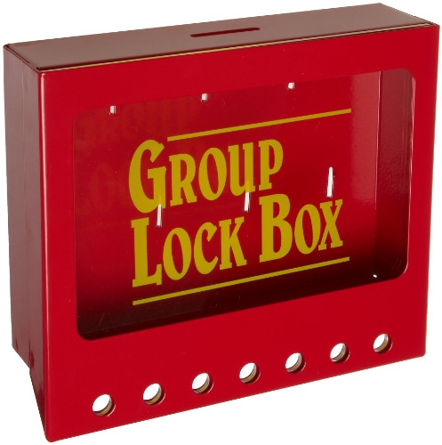 BRADY 262-105714 METAL WALL LOCK BOX  SMALL