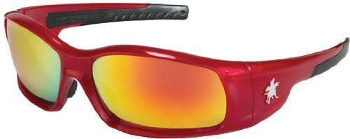 CREWS 135-SR13R SWAGGER CRIMSON RED FRAME FIRE MIRROR