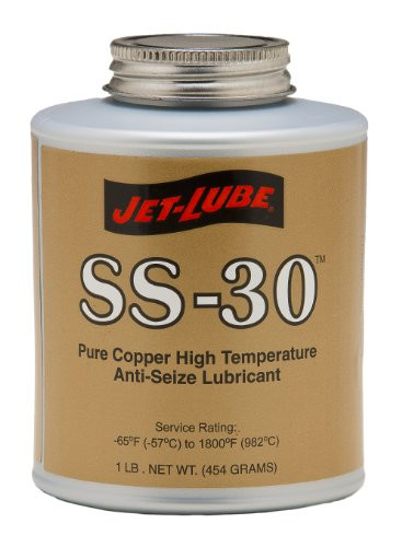 JET-LUBE 399-12555 1/4LB. BTC SS-30 PURE COPPER HIGH TEMP.