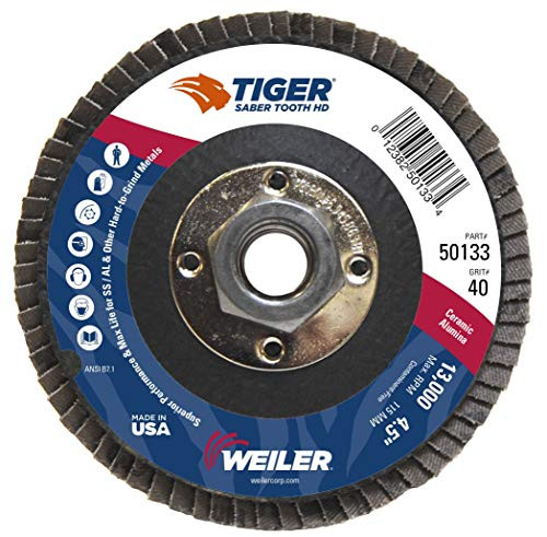 WEILER 804-50133 FDGHDC-4-1/2 X 5/8-11 40C T27