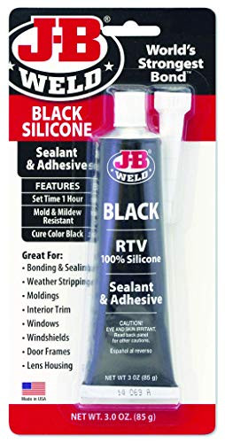 J B Weld 803-31319 BLACK RTV- 3 OZ.