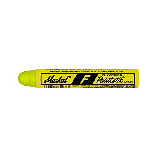 MARKAL 434-82831 YELLOW F PAINTSTIK FLUORESCENT MARKER