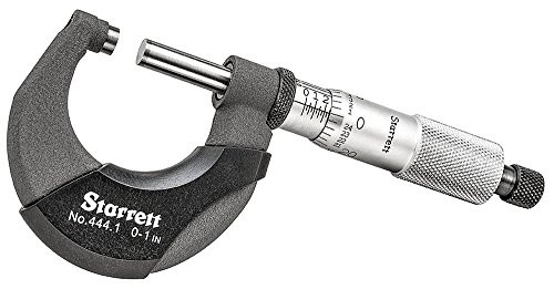 L. S. Starrett Company 681-T444.1XRL-1 OUTSIDE MICROMETER