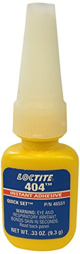 LOCTITE 442-135465 46551 1/3-OZ QUICK SET 404 INDUSTRIAL ADHESIVE