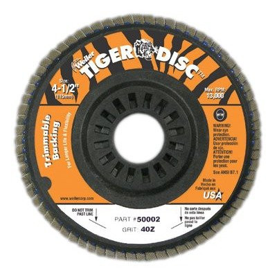 WEILER 804-50014 5 X 5/8-11 TYPE 29 STYLE GR. WHEEL 40 GRIT