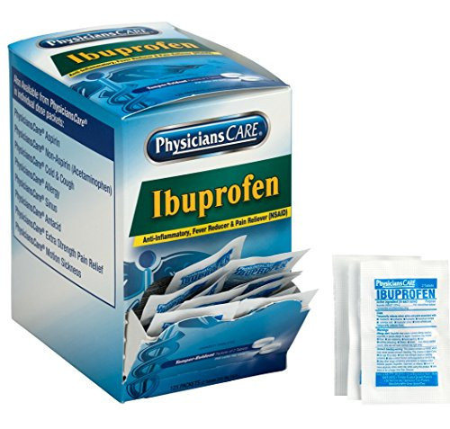 FIRST AID ONLY 579-90109 PHYSICIANSCARE IBUPROFEN- 125X2/BOX