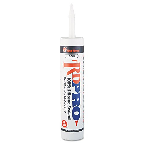 RED DEVIL 630-0826/OI 10.3FL OZ CLEAR SILICONESEALANT