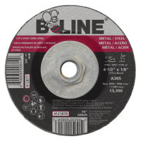 B-LINE ABRASIVES 903-41287T 4-1/2 X 1/8 B-LINE T27 COMBO WHEEL A30S 5/8-11