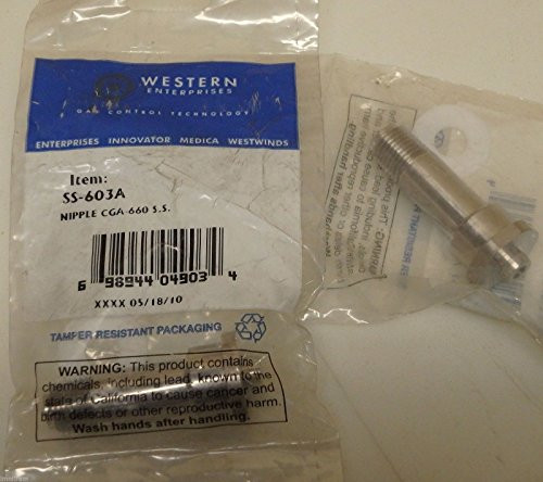 WESTERN ENTERPRISES 312-SS-603A WE SS-603A NIPPLE
