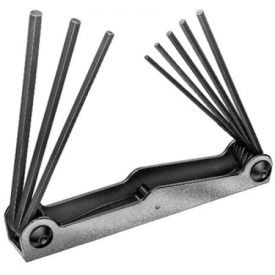 Proto B329577 Proto 8PC Long Folding Hex Key Set: 3/32-1/4"