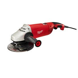 MILWAUKEE B243330 & #174 15 Amp 7/9 Large Angle Grinder W/ Lock-on