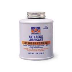 ITW PERMATEX INC PTX80208 Anti-Seize Lubricant, 1 Pound Brush Top Bottle, Case of 12 Bottles