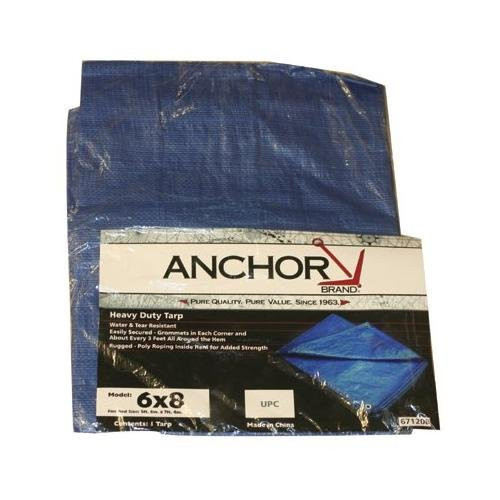 ANCHOR BRAND 101-0507 ANCHOR 11003 5X7 POLYETHYLENE TARP WOVEN LAMIN