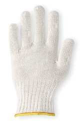 WELLS LAMONT 815-333370 KNIFEHANDLER WHITE GLOVE  3 CUFF S