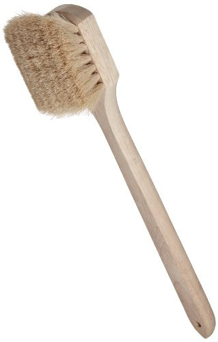 WEILER 804-44017 20 CAN SCRUB BRUSH WHITE TAMPICO FIL