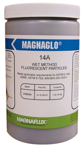 MAGNAFLUX 387-01-0130-71 -57 14A POWDER FLOR MAGNNETIC PARTICLE MA