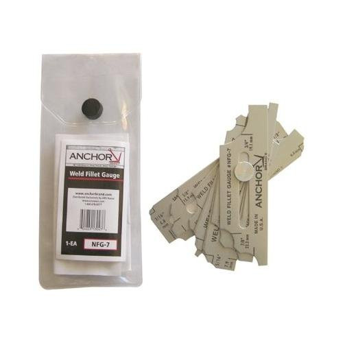 ANCHOR BRAND 100-NFG-7 ANCHOR NFG-7 WELD FILLETGAUGE SET