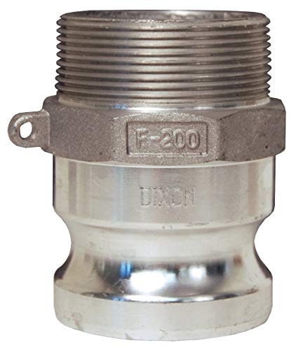 DIXON VALVE 238-G250-F-AL 2 1/2 ALUM GLOBAL MALENPT X MALE