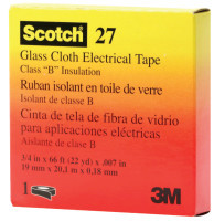 3M 500-150664 27 1/2X66 SCOTCH GLASS CLOTH TAPE