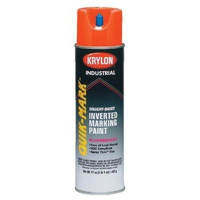 SHERWIN WILLIAMS 425-AT3701007 20-OZ. RED-ORANGE FLUORESCENT UPSIDE-DOWN